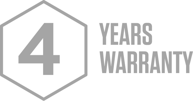 4 Year Warranty